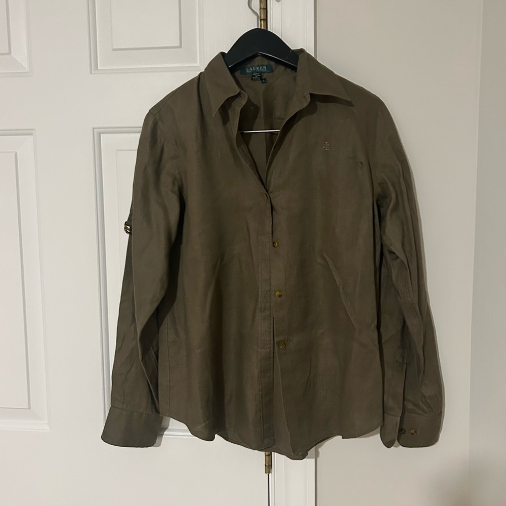 Lauren Ralph Lauren Linen Top